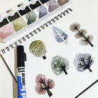 BOKUNDO Ink-based Watercolor Set (6 Colors)-niconeco zakkaya