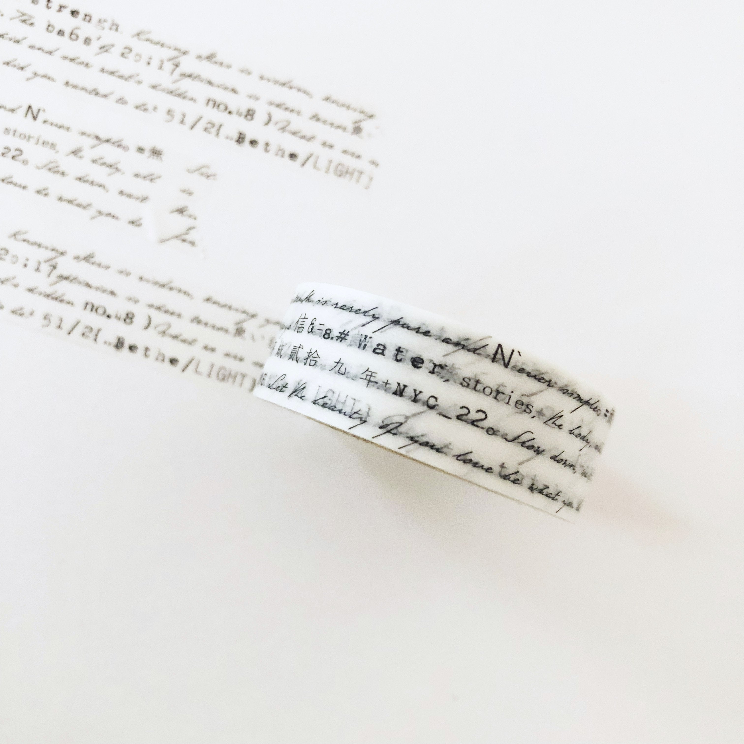 niconeco Original Washi Tape - Monologue-niconeco zakkaya