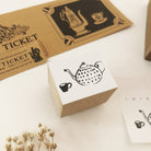 niconeco zakkaya x Hiraoka Hitomi Collabration Rubber Stamp - Afternoon Tea-niconeco zakkaya