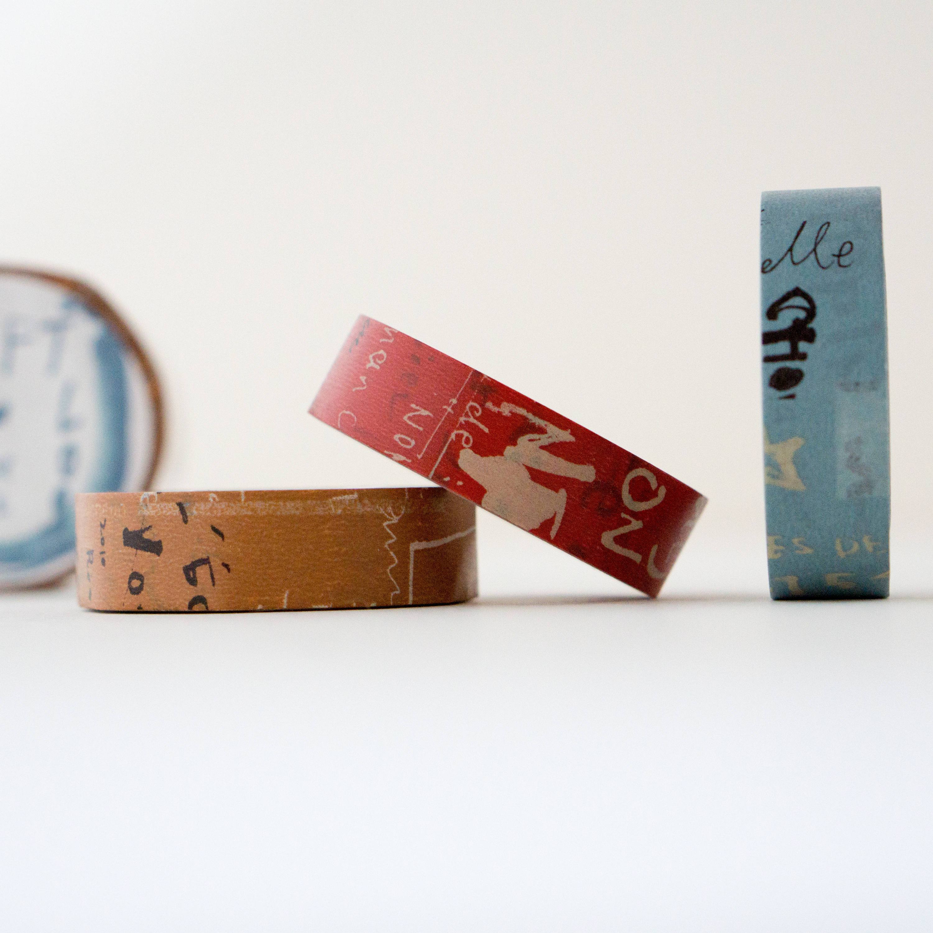 Yoko Inoue Graffiti B Washi Tape Set-niconeco zakkaya